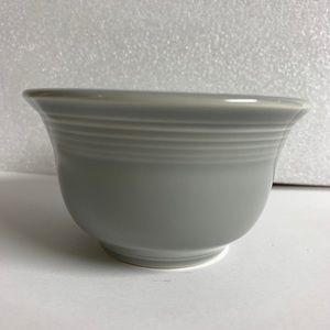 Fiesta Ware Retired P Gray Bouillon Prep bowl New!